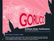 Tablet Screenshot of 2007.goruco.com